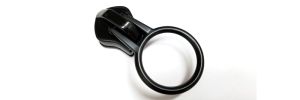 #20 Industrial Slider Metal Ring Pull for Coil Teeth Non-Lock P860/1L