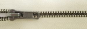 #5 Classic Plus Antique Nickel Zipper (TA801)