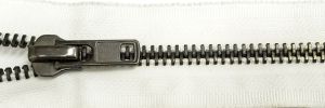  #3 Classic Dark Antique Nickel Zipper (TA501)