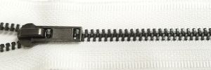  #10 X-Heavy Classic Dark Antique Nickel Zipper