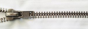 #8 Heavy Classic Antique Nickel Zipper