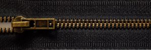 #3 Classic Antique Brass Zipper