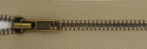 #5 Classic Antique Brass Zipper (TA573)
