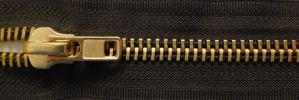#10 X-Heavy Classic Brass Zipper (TA916)