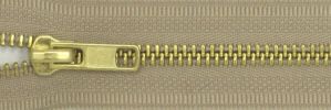 #5 Classic Plus Brass Zipper (TA573)