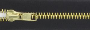  #8 Heavy Classic Brass Zipper (TA580)