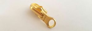 #3 Reversible Oval Auto-lock Slider with Pull - M518 for Metal