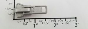 #10 Standard Auto-lock Slider with Pull - M51 for Plastic (Enamel Sliver)