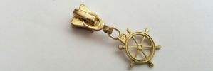 #5 Nautical Wheel Auto-lock Slider with Pull - M51N for Plastic