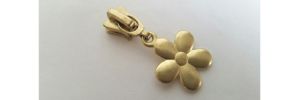 #5 Large Solid Flower Auto-lock Slider with Pull - M51SY for Plastic