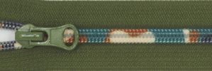 #5 Camoflage Print Coil Zipper