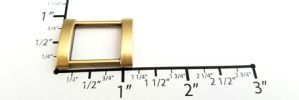 3/4" Euro-inspired Duo Bar Slide~GY4057 (Brushed Antique Brass)