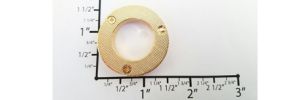 7/8" Euro-inspired Screw Assembled Grommet~GY5198 (Shiny Gold)