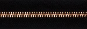 #5 Euro-inspired Moyenne High-polished Shiny Rose Gold Zipper Chain