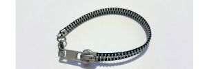 #5 Aluminum Zipper Bracelets with Standard Slider