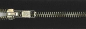  #8 Heavy Classic Nickel Zipper (TA580)