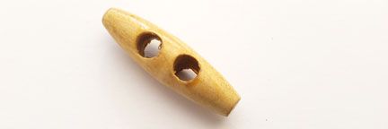 Horn,Wooden and Resin Toggle Buttons