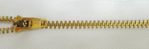 #4 Classic Jeans Brass Zipper (TA501)