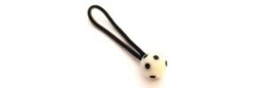 Soccer Zipper Pulls / Zip Cord End