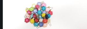 Rubber Flower Pulls 