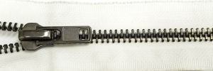 #3 Classic Dark Antique Nickel Zipper (TA501)