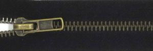  #5 Classic Plus Antique Brass Zipper (TA580)