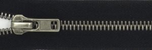 #10 X-Heavy Classic Antique Nickel Zipper