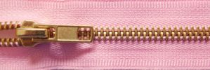 #5 Classic Plus Brass Zipper