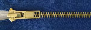 #5 Classic Plus Brass Zipper (TA558)