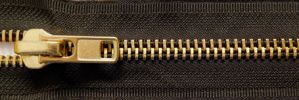  #8 Heavy Classic Brass Zipper (TA916)