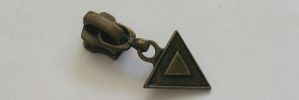 #5 Triangle Auto-lock Slider with Pull - M51V3 for Metal
