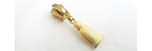 #5 Tassel Drop Auto-lock Slider with Pull - P109 for Classic Metal 