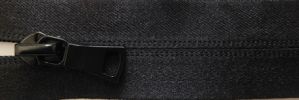 #5 Satin Tape Reverse Coil Zipper