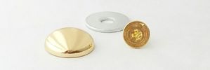 Euro-inspired Screw Assembled 14mm Round Top studs or Handbag Feet GY7034