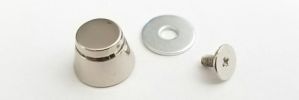 Euro-inspired screw Assembled 16mm Cup Sharp Studs or Handbag Feet GY7315