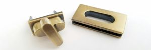 Euro-inspired Rectangle Turn Lock GY8316