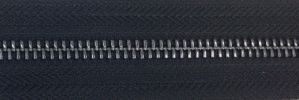 #5 Euro-inspired Moyenne High-polished Shiny Gunmetal Zipper Chain