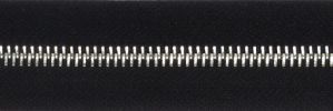 #5 Euro-inspired Moyenne High-polished Shiny Nickel Zipper Chain