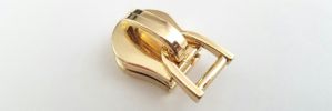 #15 D-Ring Non-Lock  Slider with Pull - MH15B  for Euro Metal