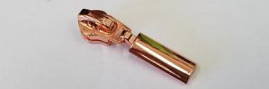 #5 Oval Solid Drop Auto-lock Slider with Pull - M418 for Euro Coil