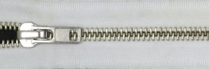 #8 Heavy Classic Nickel Zipper (TA501)