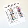 Metallic Coils Color Card