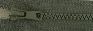 #5 Classic Plus Plastic One Color Molded Teeth Zipper (TA567)